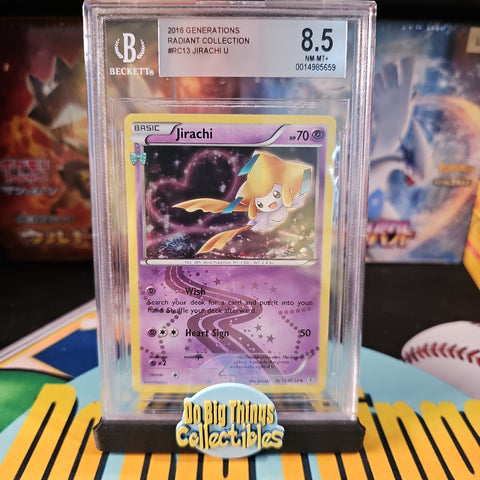 Generations Radiant Collection Jirachi BGS 8.5