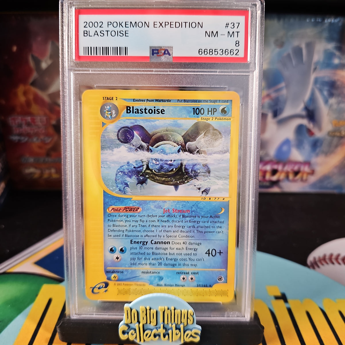 Expedition Blastoise PSA 8