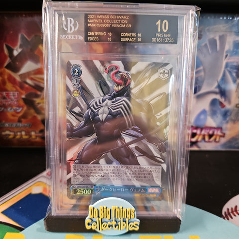 Weiss Schwarz Marvel Collection Venom BGS Black Label 10