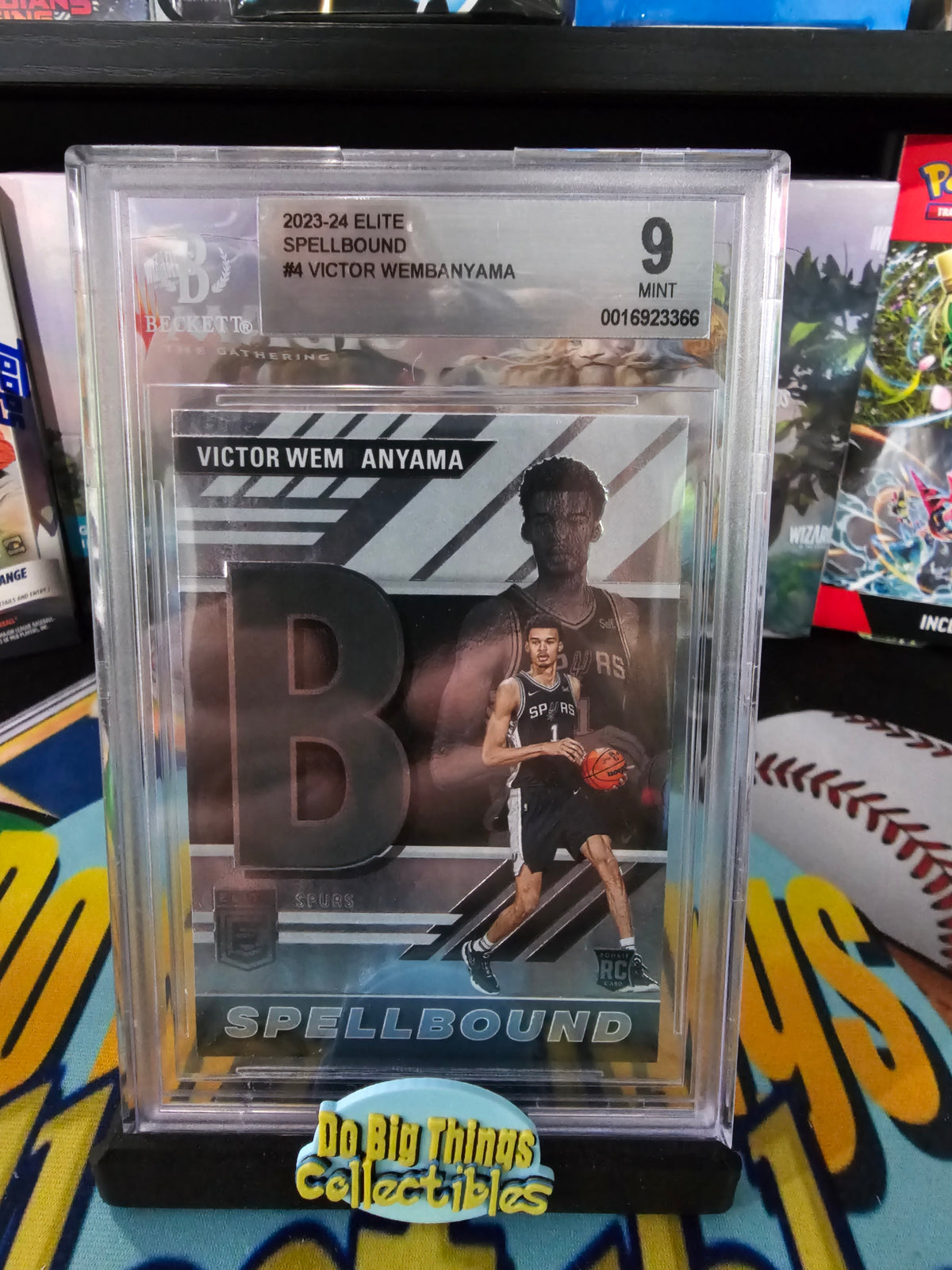 2023-24 Elite Spellbound Victor Wembanyama (B) BGS 9