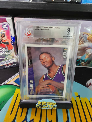 1996-97 Collector's Choice Ray Allen BGS 9
