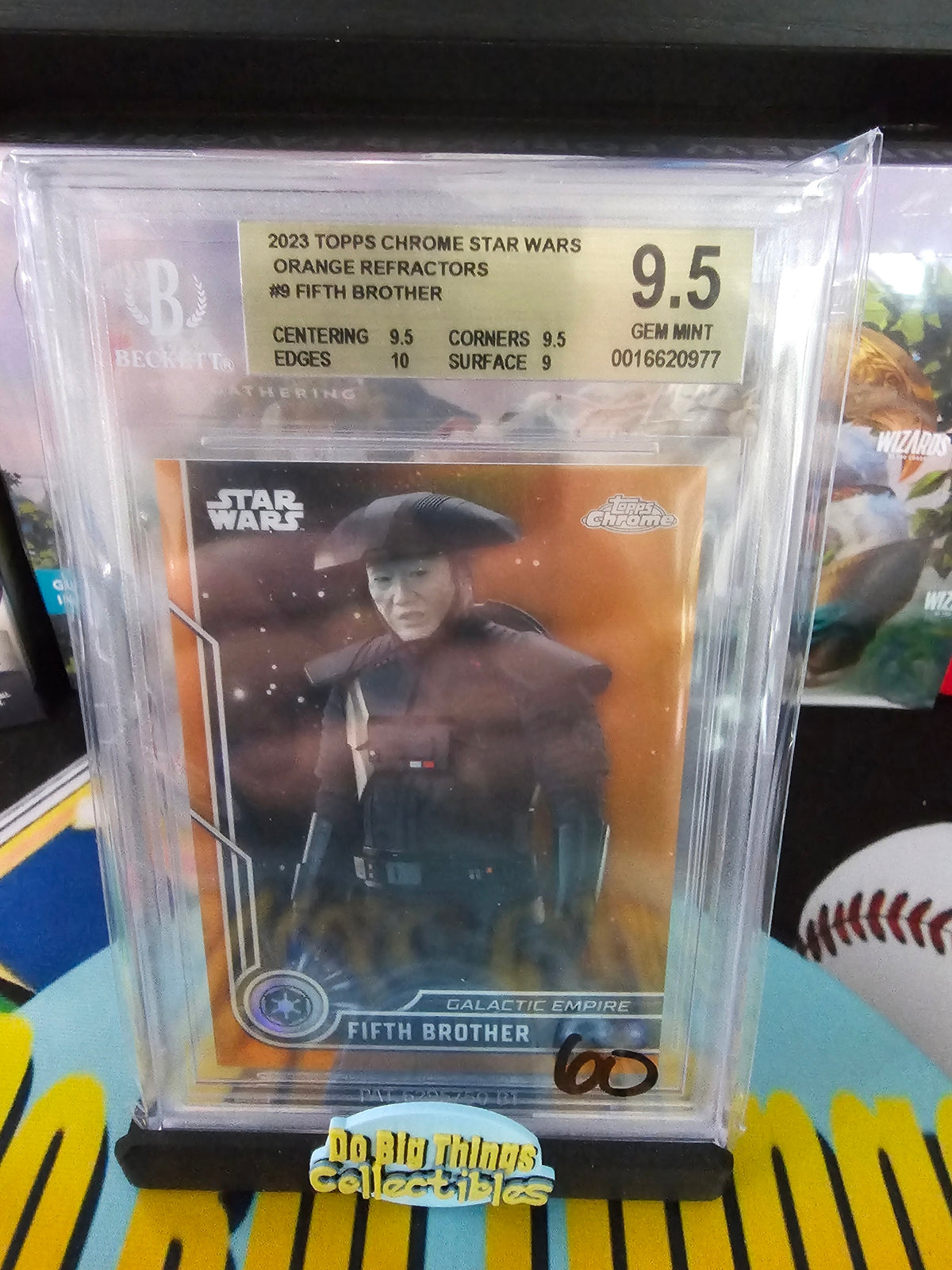 2023 Topps Chrome Fifth Brother Orange /25 BGS 9.5