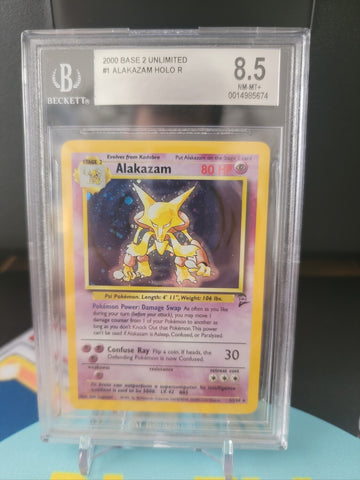 Base Set 2 Alakazam Holo BGS 8.5