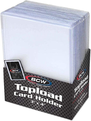 BCW Standard Toploader (25 Count)