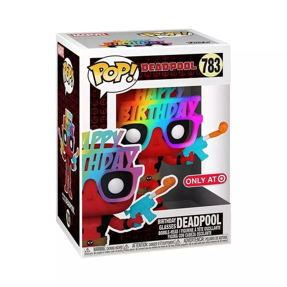 Funko POP! Birthday Glasses Deadpool (Target Exclusive)