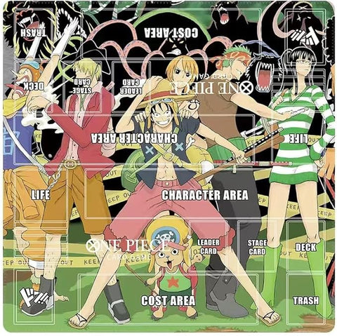 One Piece Straw Hat Gang Full Size Playmat