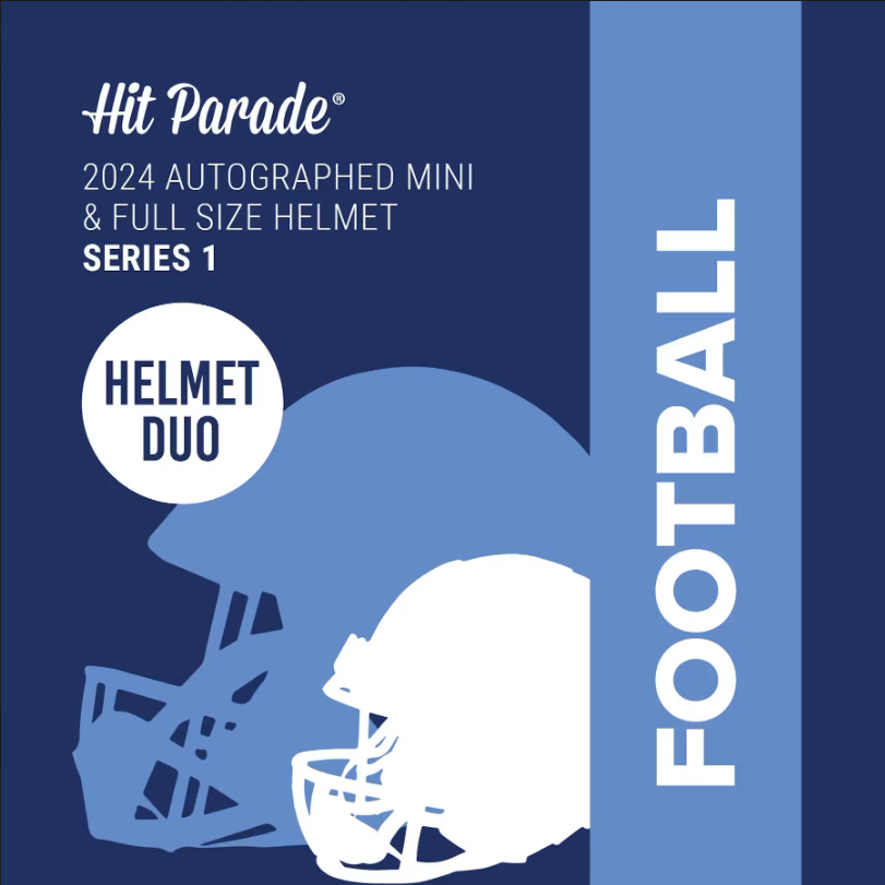 2024 Hit Parade Autographed Mini & Full Size Helmet Series 1