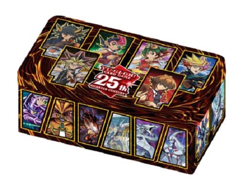 Yugioh 25th Anniversary Dueling Heroes Tin: 3 x 18-card Mega Booster Packs
