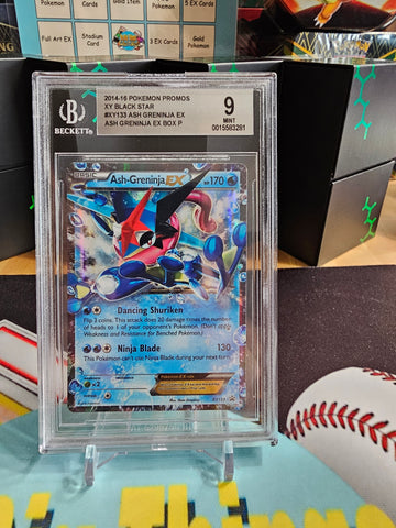 Ash Greninja Black Star Promo BGS 9