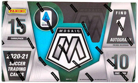 2020/21 Panini Mosaic Serie A Soccer Hobby Box