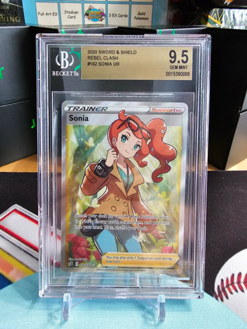 Rebel Clash Sonia Full Art BGS 9.5